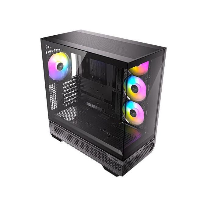 Antec C7 ARGB Supporto GPU RTX 40 4 Ventole ARGB PWM da 120mm Incluse Raffreddamento GPU Verticale Tipo C 10Gbps