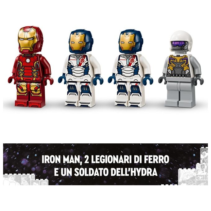 Lego Marvel Iron Man e Legione di Ferro Vs. Soldato Hydra