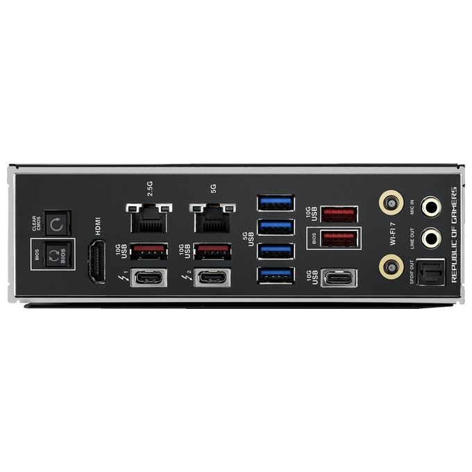ASUS ROG Maximus Z890 Hero Scheda Madre Intel ATX 22122 Fasi di Alimentazione Slot DDR5 PCIe 5.0 GPD di Nuova Generazione 6 Slot M.2 WiFi 7 AI Overclocking Slot PCIe Q-Release Slim
