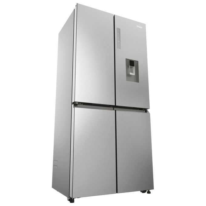 Haier Cube 83 HCR3818EWMM Frigorifero Side by Side 463L 4 Porte No Frost Platino