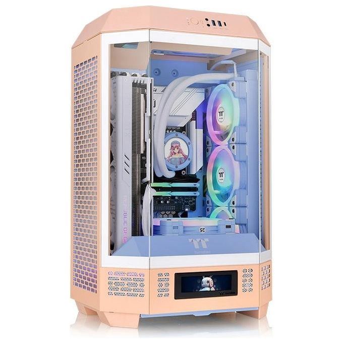 Thermaltake The Tower 300 Micro Tower Chassis - Peach Fuzz