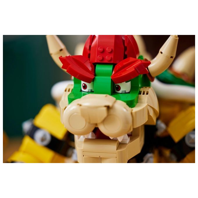 LEGO Super Mario 71411 Il Potente Bowser, Kit di Costruzioni per Adulti, Idee Regalo, Personaggio Snodabile 3D da Collezione