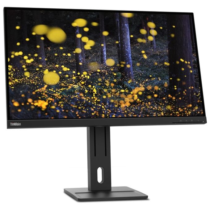 Lenovo ThinkVision E27q-20 Monitor per Pc 27'' 2560x1440 Pixel Quad Hd LED Nero