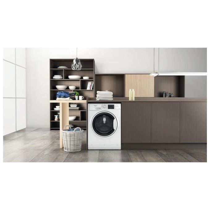 Hotpoint NDB 10736 WA IT Lavasciuga 107Kg Libera Installazione Caricamento Frontale Bianco Classe Energetica D