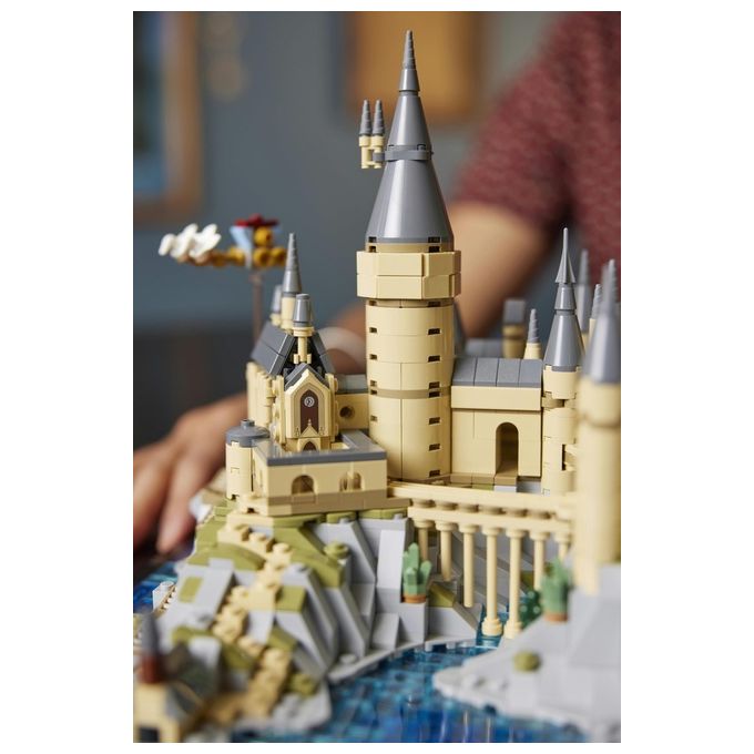 LEGO Harry Potter 76419 Castello e Parco di Hogwarts, Grande Set con Torre dell'Astronomia, Sala Grande e Camera dei Segreti