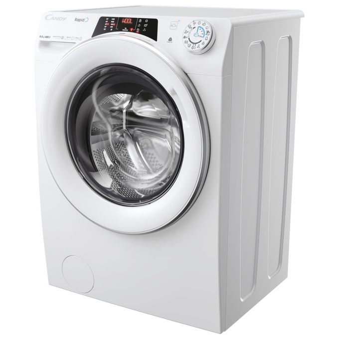Candy RapidÓ ROW4854DWMST-1-S Lavasciuga Libera Installazione Caricamento Frontale Bianco Classe Energetica D