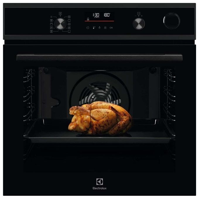 Electrolux EOC6P56H Forno Elettrico da Incasso Ventilato Multifunzione con Grill e Vapore Capacita' 72 Litri Classe A Larghezza 60 cm colore Nero