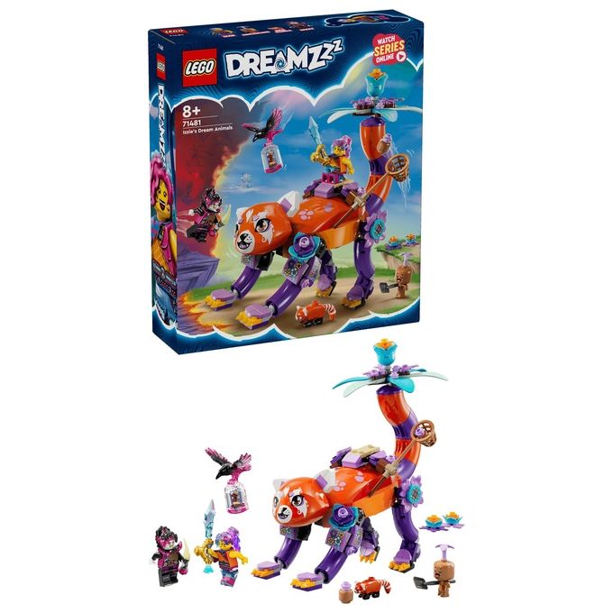 LEGO 71481 DREAMZzz Set da Costruzione con 328 Pezzi 3 Figure Ricostruibili per Bambini da 8 Anni in Su colore Multicolore