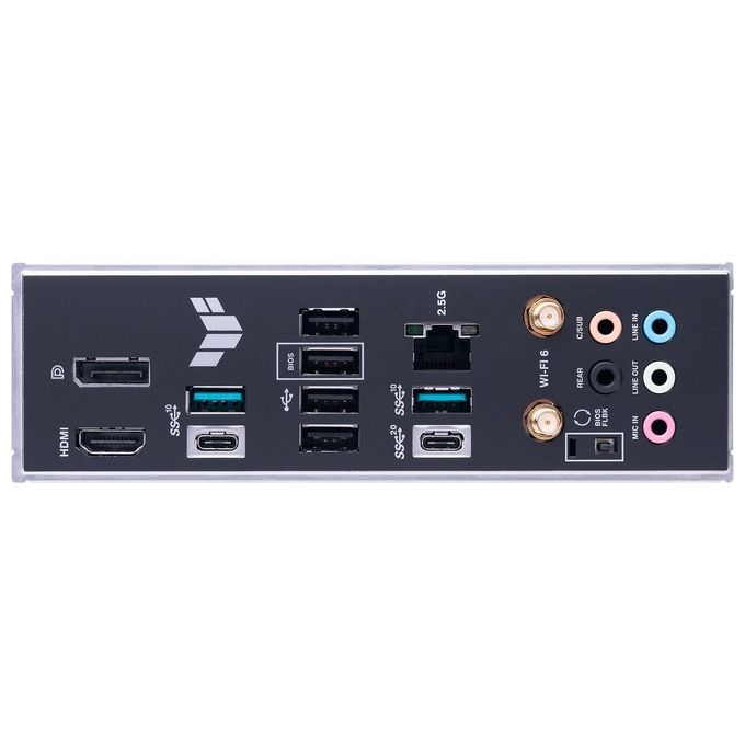 ASUS TUF GAMING B650-PLUS WIFI Scheda Madre Gaming ATX AMD B650 AM5 DDR5 4xPCI 4.0 WiFi 6 (802.11ax) Intel 2.5Gb Ethernet Realtek 7.1 3xM.2 4xSATA 6GB-s Aura Sync RGB Nero