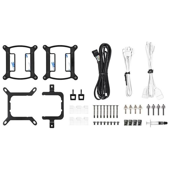 Thermaltake TH240 V2 Ultra ARGB Sync CPU Liquid Cooler Snow Edition