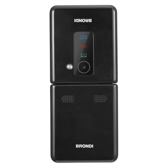 Brondi Flipper Flip 2.4'' Dual Sim Black Metal