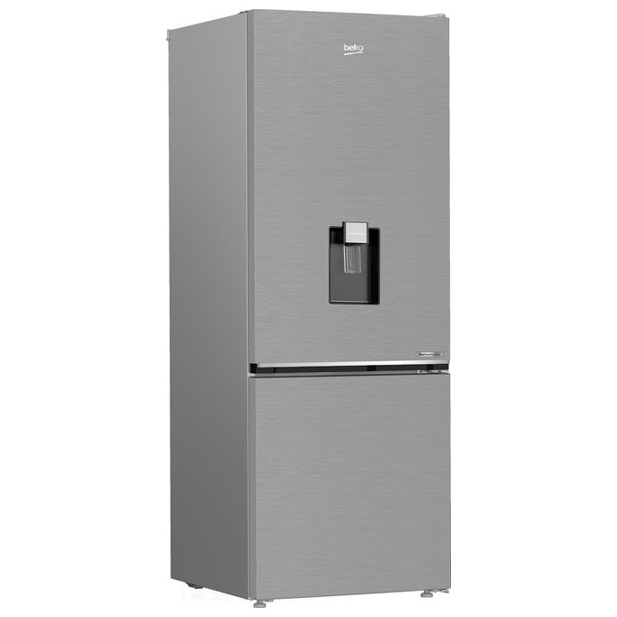 BEKO B3RCNE564HDXB Frigorifero con Congelatore Libera Installazione 490 Litri Classe Energetica E Metallico