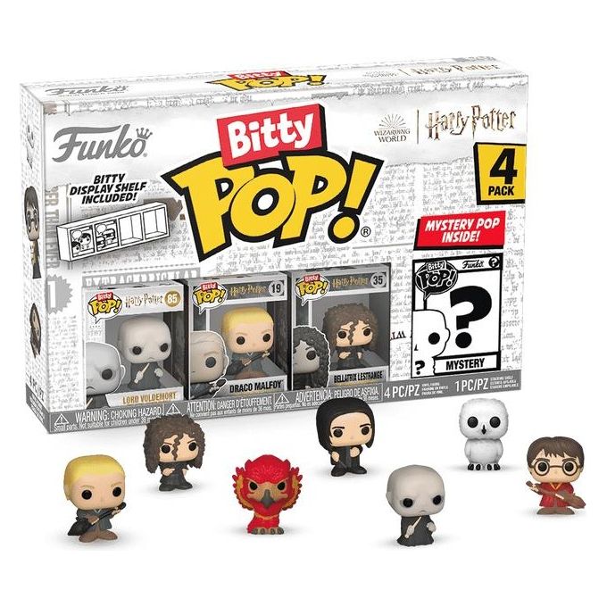 Funko Pop! Personaggio Collezione Funko pop Bitty Harry Potter Voldemort 4 Pezzi Pack