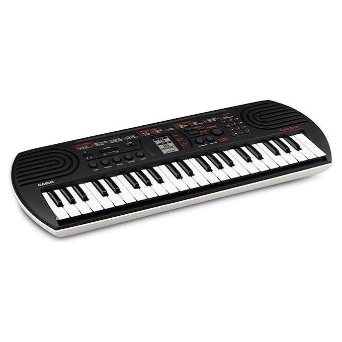 Casio Tastiera SA-81, 44 Mini Tasti, Nero, per Bambini e Principianti, Portatile
