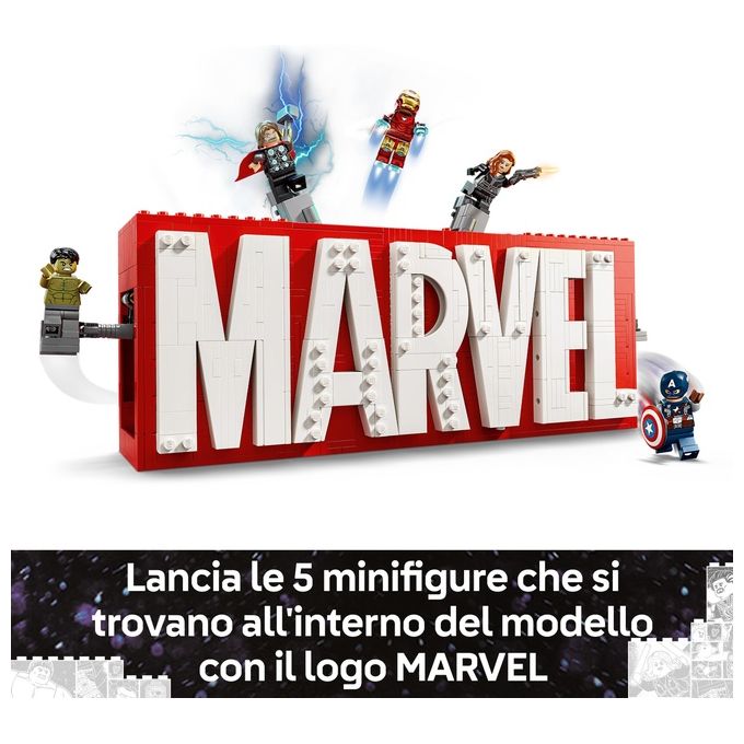 LEGO Marvel Logo e Minifigure MARVEL 76313