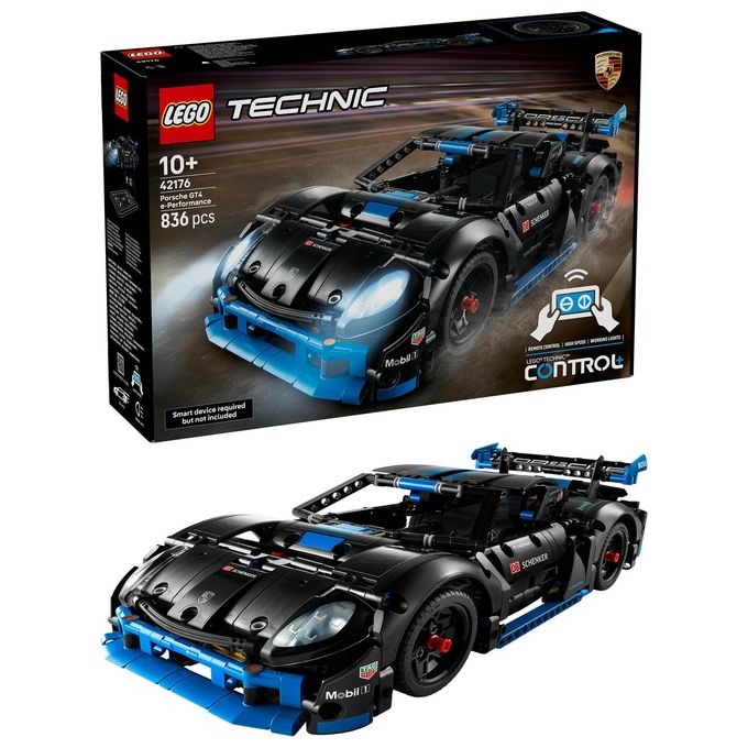 Lego Technic Auto da Corsa Porsche GT4 e-Performance, Macchina Telecomandata, Modellino di Auto da Costruire Interattivo