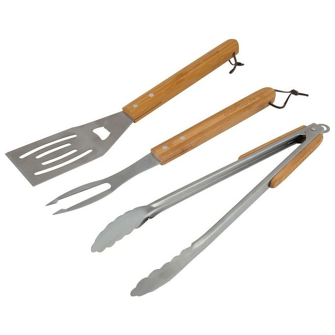 Set Barbecue Campingaz 3 Pezzi Manico Legno