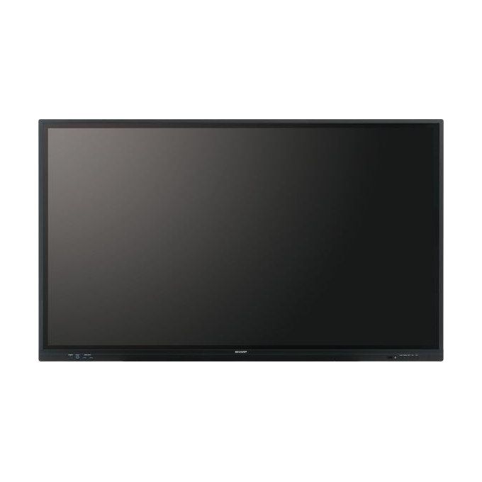 Sharp PN-LC752 Pannello Piatto per Segnaletica Digitale 75'' Lcd Wi-fi 450 Cd-m² 4k Ultra Hd Nero Touch Screen Processore Integrato Android 11 16-7