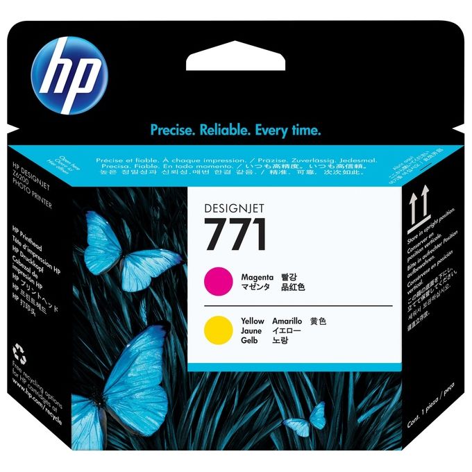 Hp Testina 771 Magenta Giallo