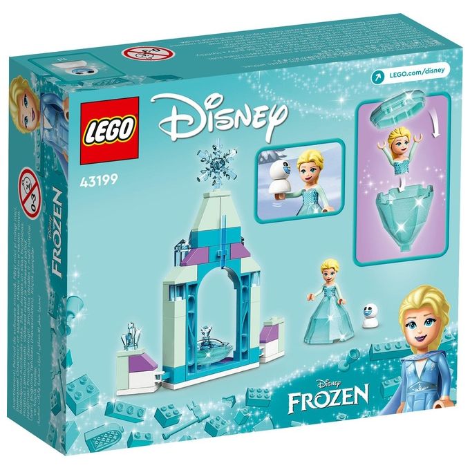LEGO Disney il Cortile Del Castello di Elsa