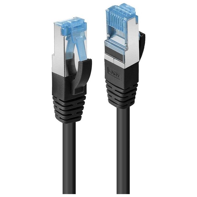 Lindy Cavo di Rete Nero 2mt Cat6 S-ftp (S-stp)