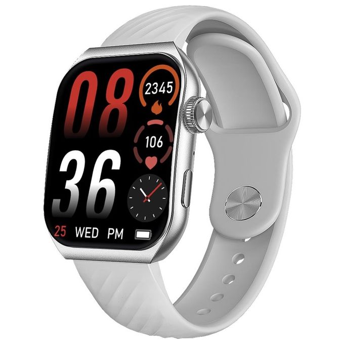 Trevi T-FIT 400 C SILVER 1.96'' Amoled Funzione Chiamata Notifiche Sport Salute Silver