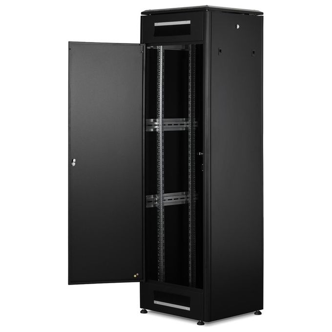 Digitus armadio 42 unita' linea professionale (a)2020 x (l)600 x (p)600 mm. colore nero ral9005  (dn-19 42u 6-6-sw)