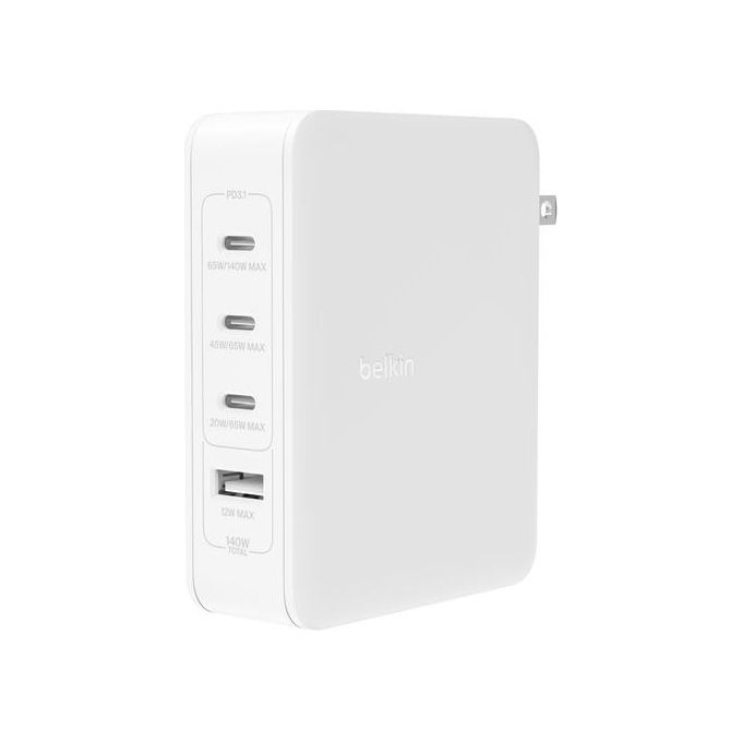 Belkin BoostCharge Pro Caricabatteria Universale Bianco AC Interno