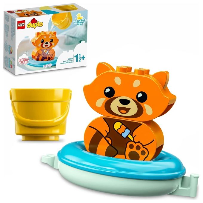 LEGO Duplo Ora del Bagnetto: Panda Rosso Galleggiante