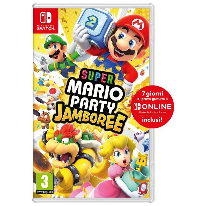 Nintendo Videogioco Super Mario Party Jamboree per Nintendo Switch Divertimento Assicurato per Feste e Incontri con Amici