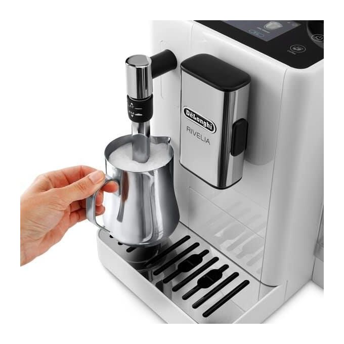 De Longhi Rivelia EXAM440.35.W Macchina Caffé automatica Arctic White