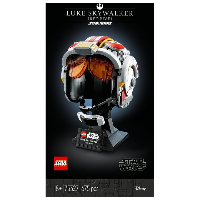 LEGO Star Wars Casco di Luke Skywalker Red Five