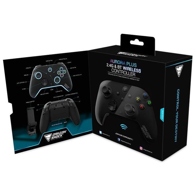Dragon Aurora Plus Wireless Nero per Nintendo Switch