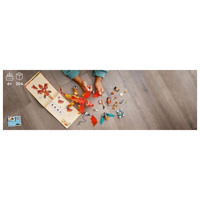 LEGO Ninjago Dragone del Fuoco di Kai Evolution