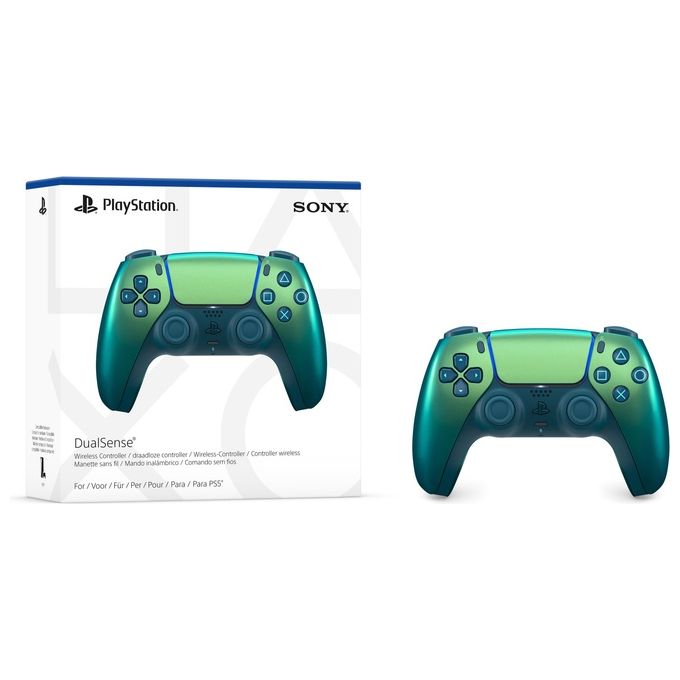Sony Controller DualSense Wireless, PS5, Bluetooth, Chroma Teal Iridescente