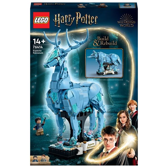 Lego, Harry Potter Expecto Patronum, Set Costruzioni 2 in 1, 76414