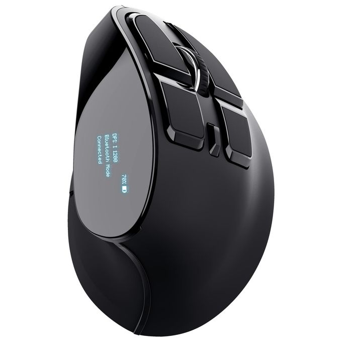 Trust Voxx Mouse Wireless A Rf + Bluetooth Ottico 2400 Dpi Mano Destra