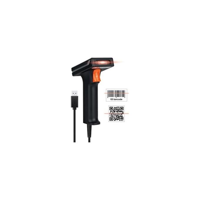 Hamlet Barcode Scanner Ind 2D-1D-QR Usb