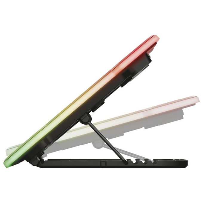 Trust GXT 1126 Aura Base di Raffreddamento per Notebook 17'' 700 Giri-min Nero