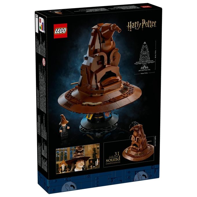 Lego, Il Cappello Parlante di Hogwarts, Set Costruzioni, 561 Pezzi, Harry Potter