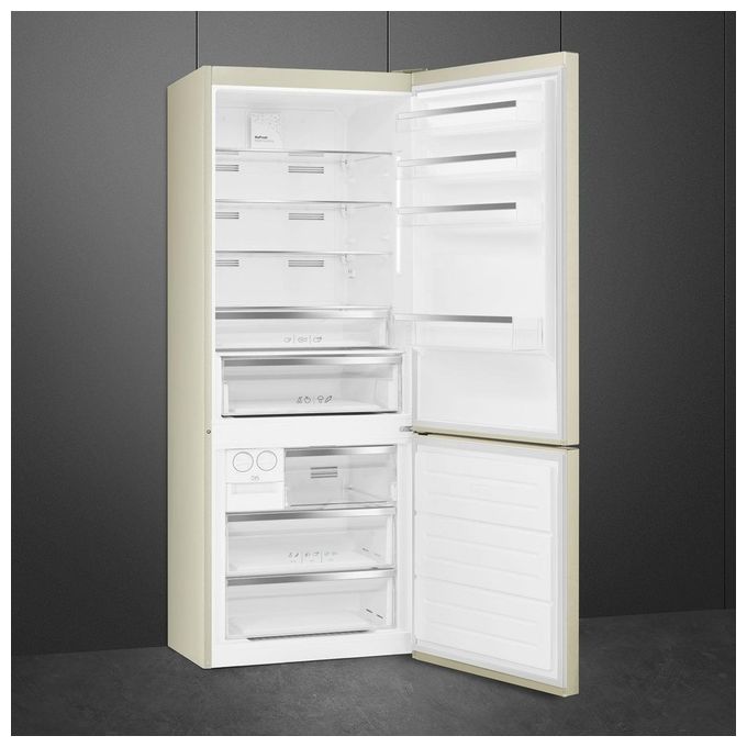 Smeg FC48MDNE Frigorifero Combinato Classe Energetica E 481 Litri Beige