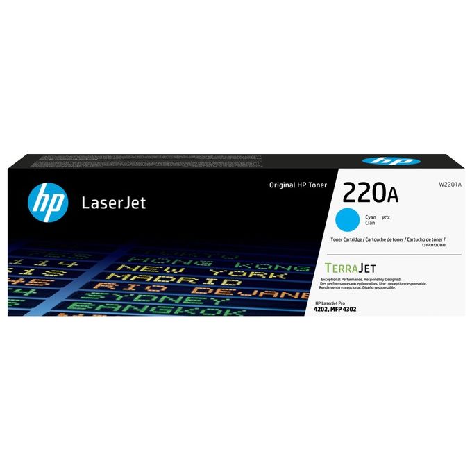 HP Toner Originale Ciano LaserJet 220A