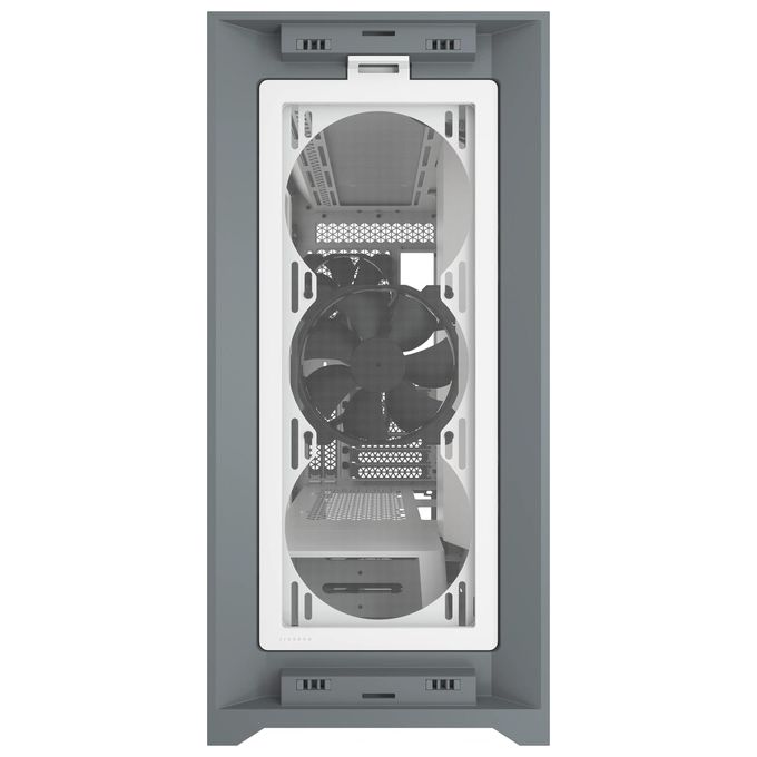 Corsair 5000D Middle Tower Vetro Temperato No Power minITX-mATX-ATX Bianco