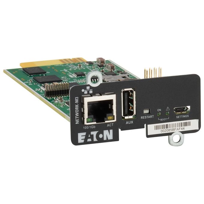Eaton NETWORK-M3 Scheda di Rete e Adattatore Interno Ethernet 1000 Mbit-s