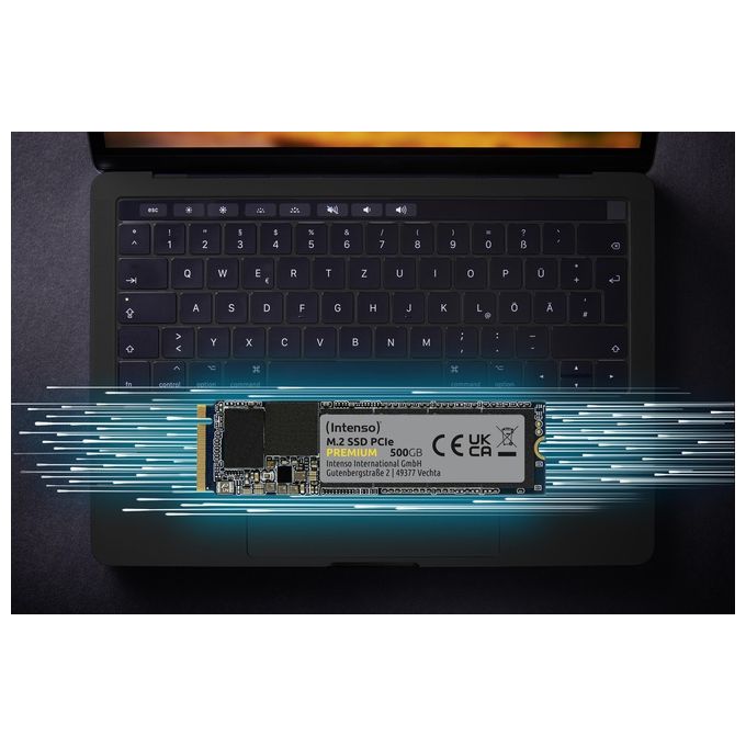Intenso 3835470 Drives allo Stato Solido M.2 2000Gb PCI Express 3.0 SLC NVMe