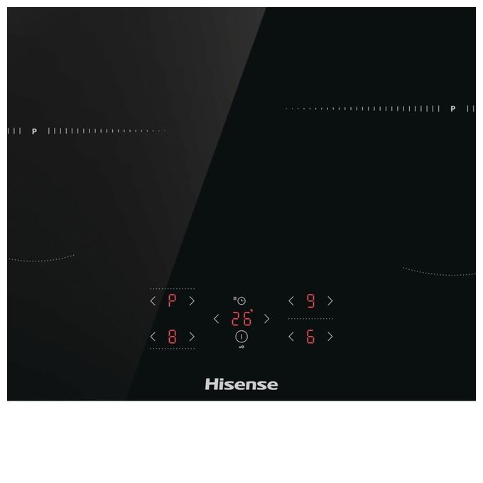 Hisense HI6421BSC Piano cottura a induzione Super Zone 23 cm Controllo Touch Nero