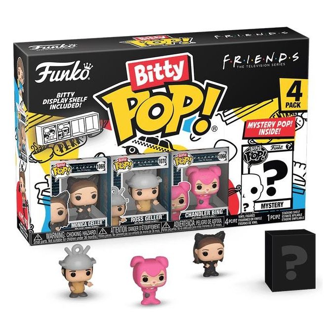 Funko Pop! Bitty Pop 4 Pack Friends Monica As Catwoman