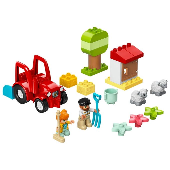 LEGO Duplo Il Trattore della Fattoria e i Suoi Animali