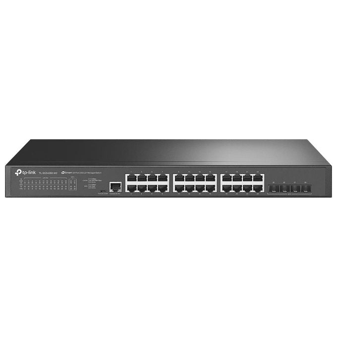 TP-Link TL-SG3428X-M2 Switch di Rete Gestito L2 2.5G Ethernet 100-1000-2500 1U Nero