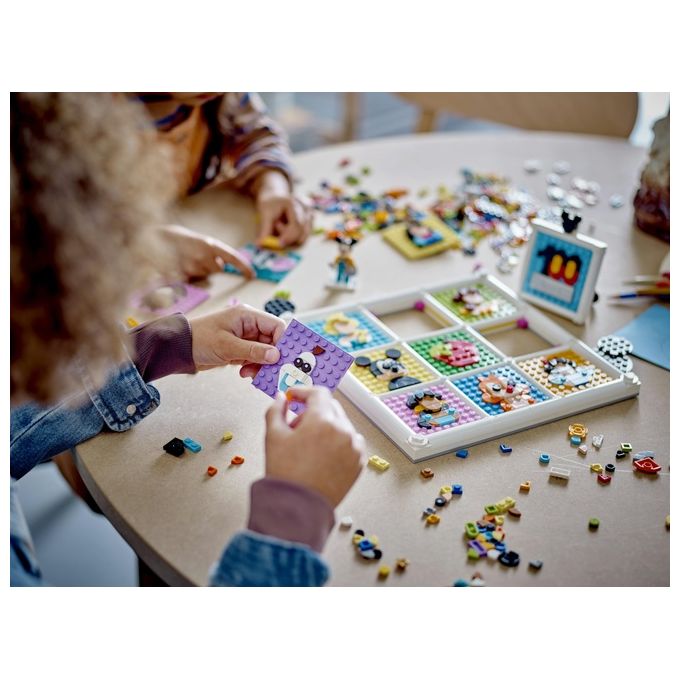 LEGO Disney 43221 100 Anni di Icone Disney, Set Arti e Mestieri con Personaggi, 72 Mosaici da Creare e Minifigure di Topolino